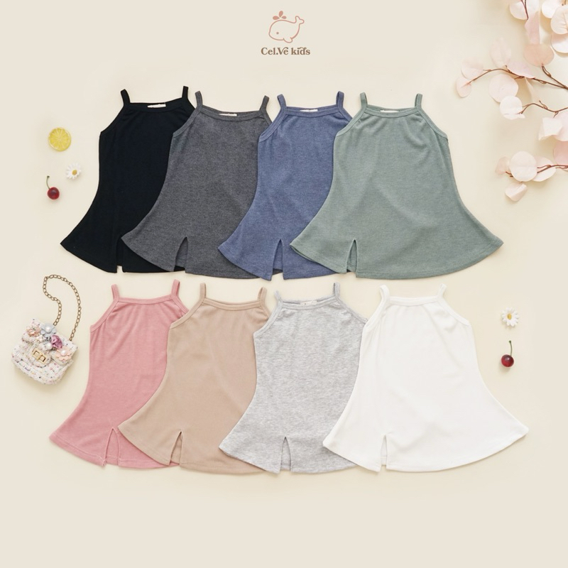 CELVEkids - Top Charlene Atasan blouse Anak Perempuan Korean style Bahan knit usia 1-6th