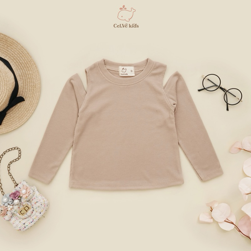 CELVEkids - Top Agnes Atasan blouse Anak Perempuan Korean style Bahan knit usia 1-6th