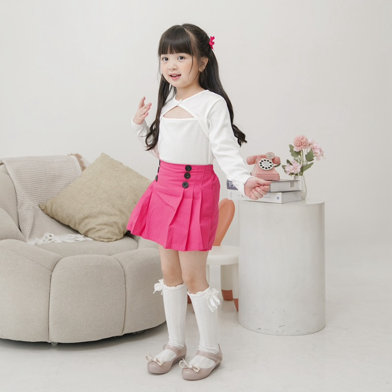CELVEkids - Skort Pants Deborah rok celana Anak Perempuan Korean style Bahan Katun twill usia 1-6th
