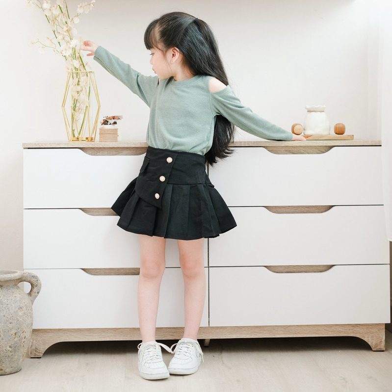 CELVEkids - Top Agnes Atasan blouse Anak Perempuan Korean style Bahan knit usia 1-6th