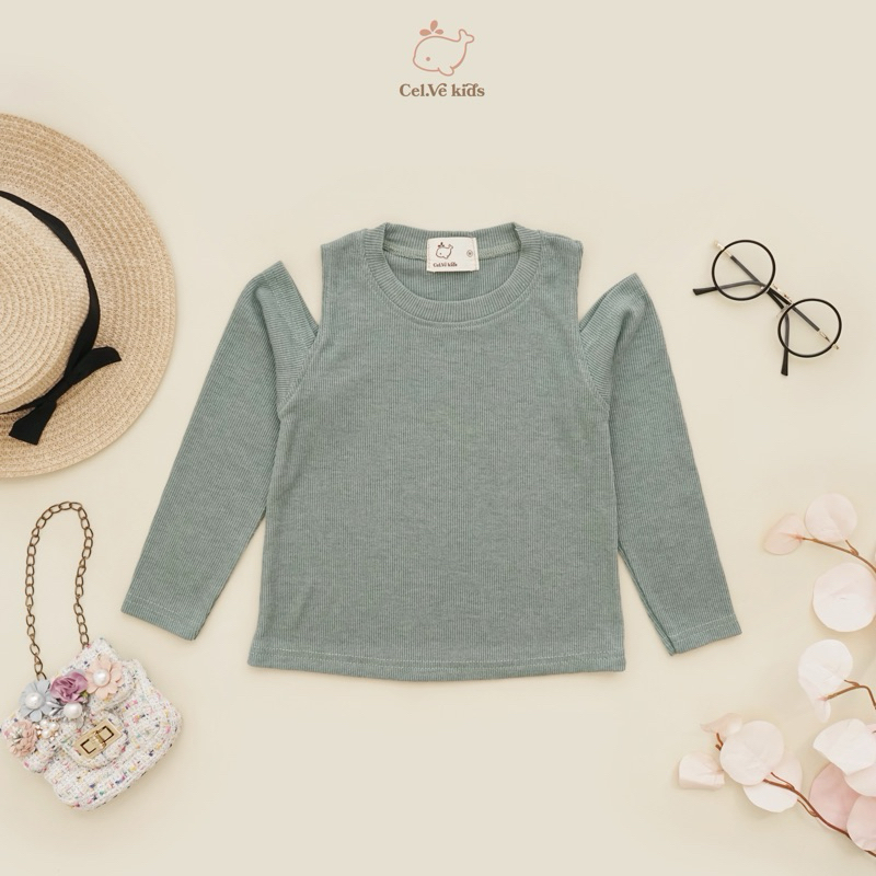 CELVEkids - Top Agnes Atasan blouse Anak Perempuan Korean style Bahan knit usia 1-6th