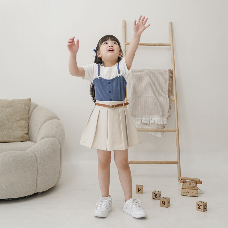 CELVEkids - Top Kate Atasan Anak Perempuan Korean style Bahan knit usia 1-6th+