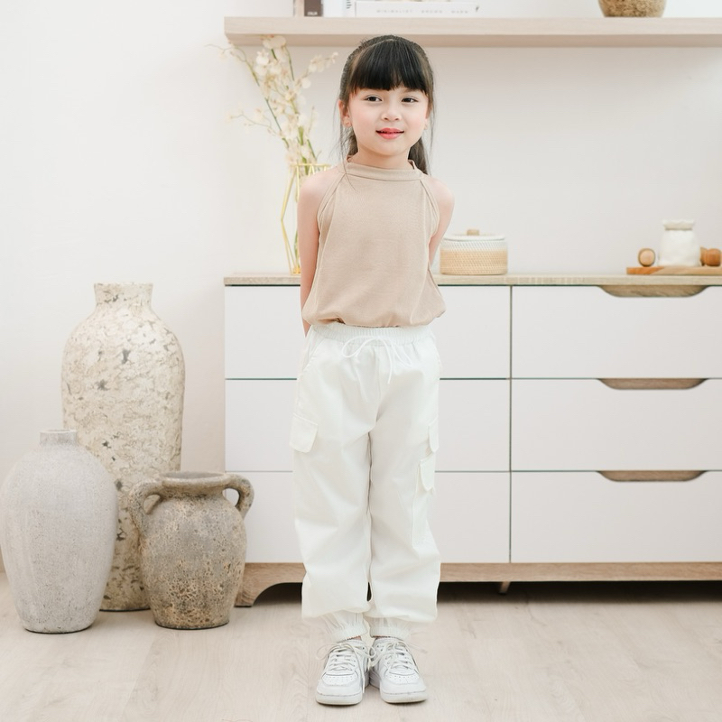 CELVEkids - Top Belva Atasan blouse Anak Perempuan Korean style Bahan knit usia 1-6th