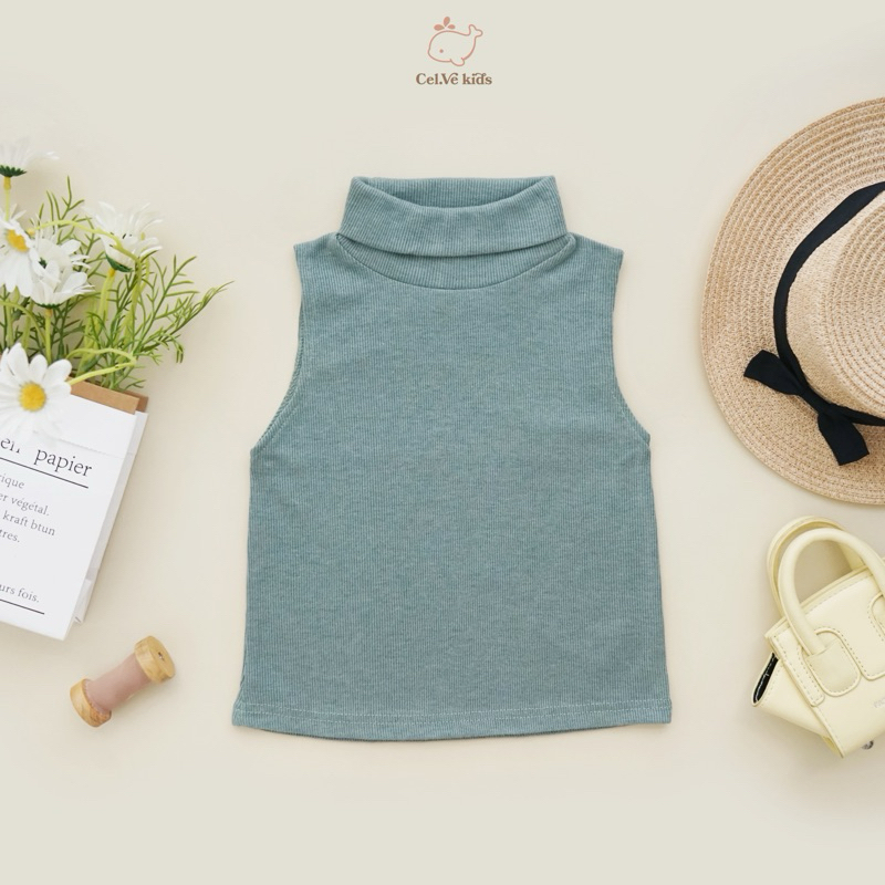 CELVEkids - Top Amber Atasan blouse Anak Perempuan Korean style Bahan knit usia 1-6th