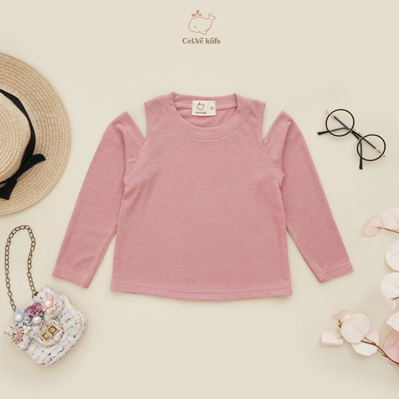 CELVEkids - Top Agnes Atasan blouse Anak Perempuan Korean style Bahan knit usia 1-6th