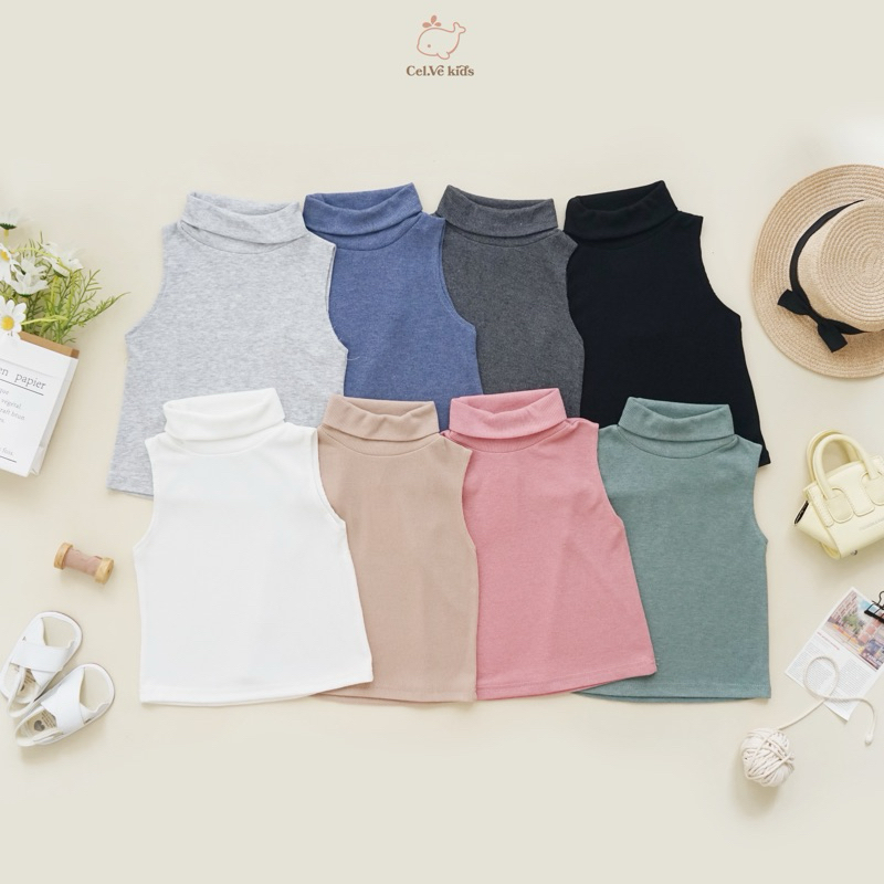 CELVEkids - Top Amber Atasan blouse Anak Perempuan Korean style Bahan knit usia 1-6th