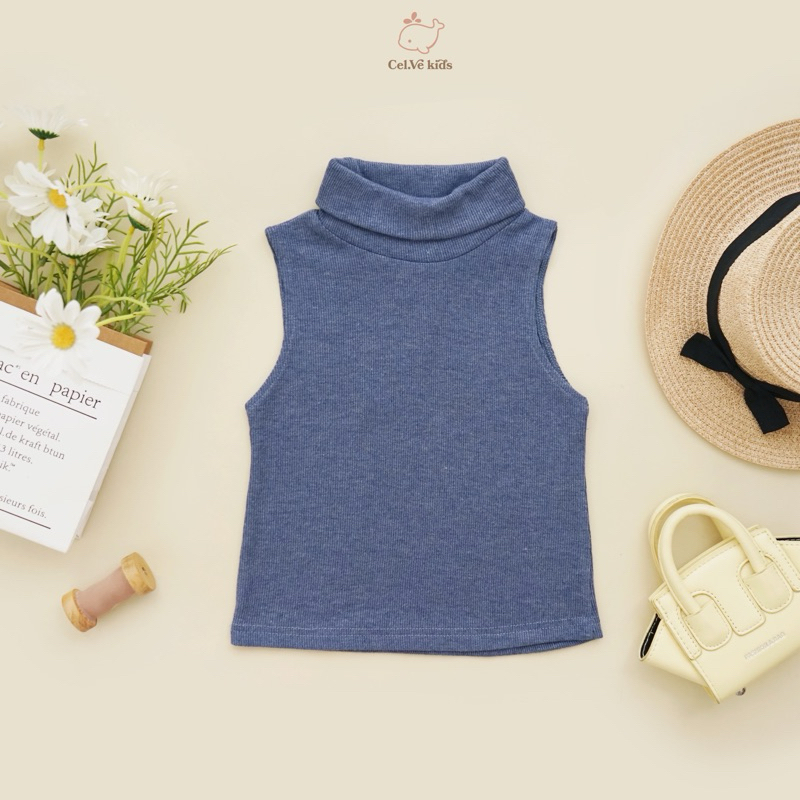 CELVEkids - Top Amber Atasan blouse Anak Perempuan Korean style Bahan knit usia 1-6th