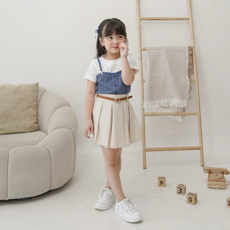 CELVEkids - Top Kate Atasan Anak Perempuan Korean style Bahan knit usia 1-6th+