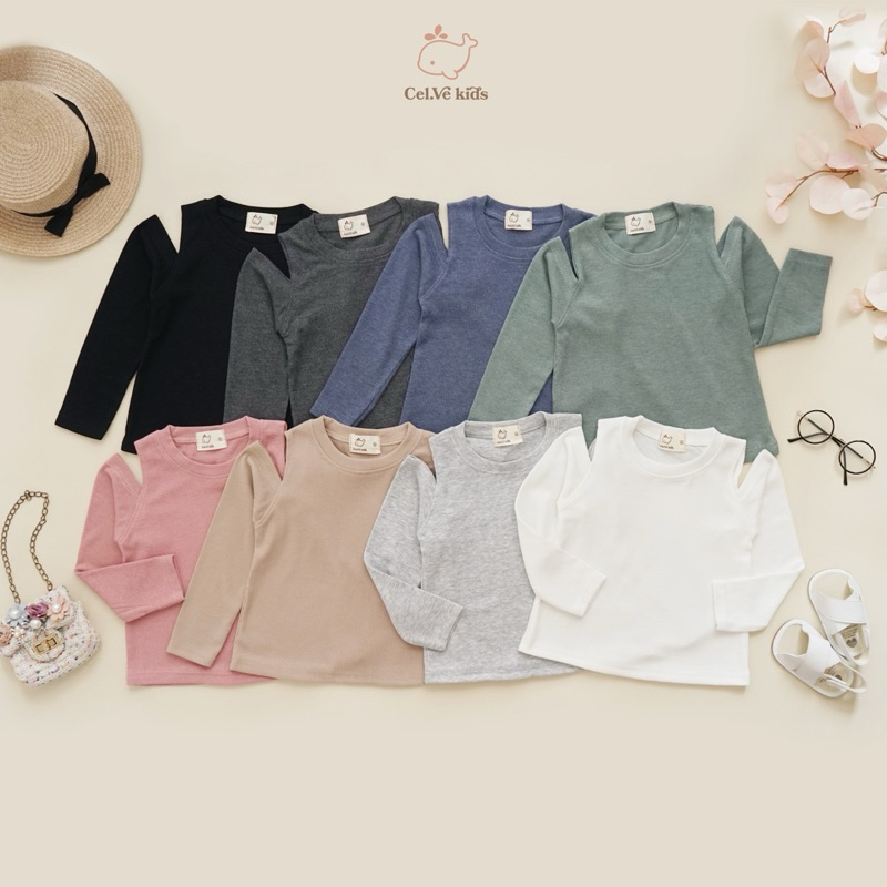 CELVEkids - Top Agnes Atasan blouse Anak Perempuan Korean style Bahan knit usia 1-6th