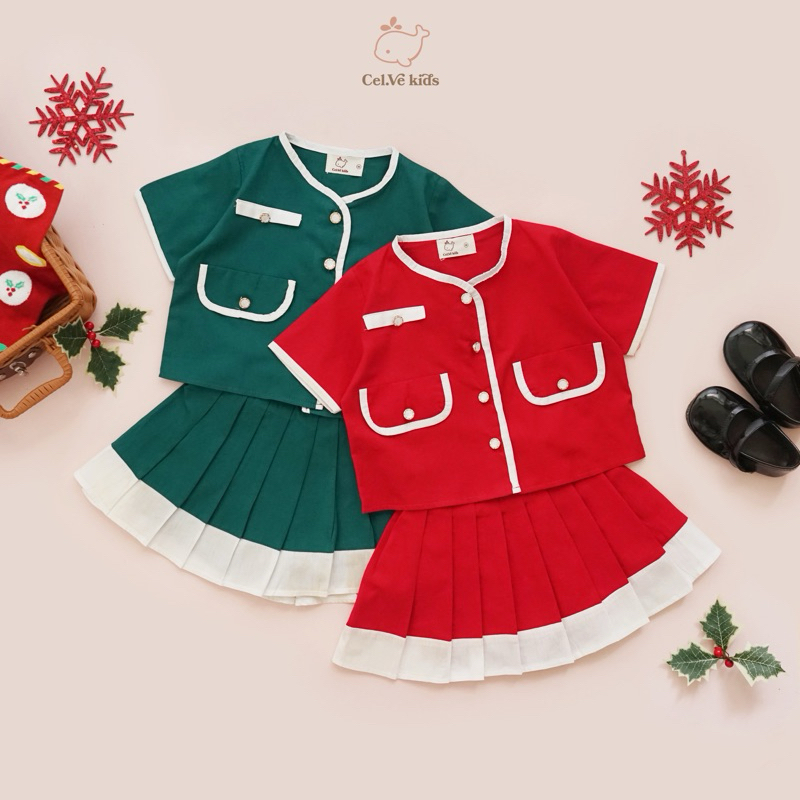 CELVEkids - Stelan Alecia Set Baju celana Anak Perempuan Korean style Bahan cotton usia 1-6tha