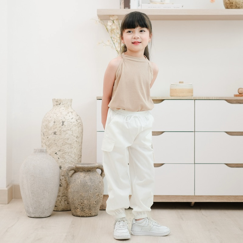 CELVEkids - Top Belva Atasan blouse Anak Perempuan Korean style Bahan knit usia 1-6th