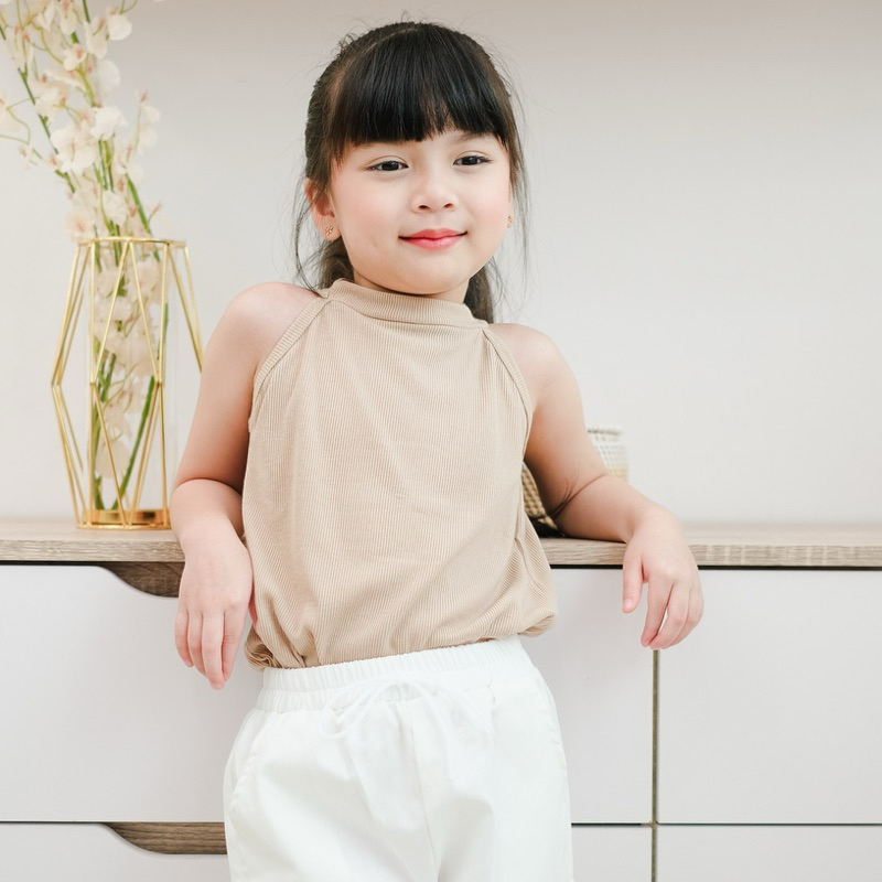 CELVEkids - Top Belva Atasan blouse Anak Perempuan Korean style Bahan knit usia 1-6th