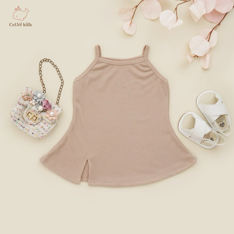 CELVEkids - Top Charlene Atasan blouse Anak Perempuan Korean style Bahan knit usia 1-6th