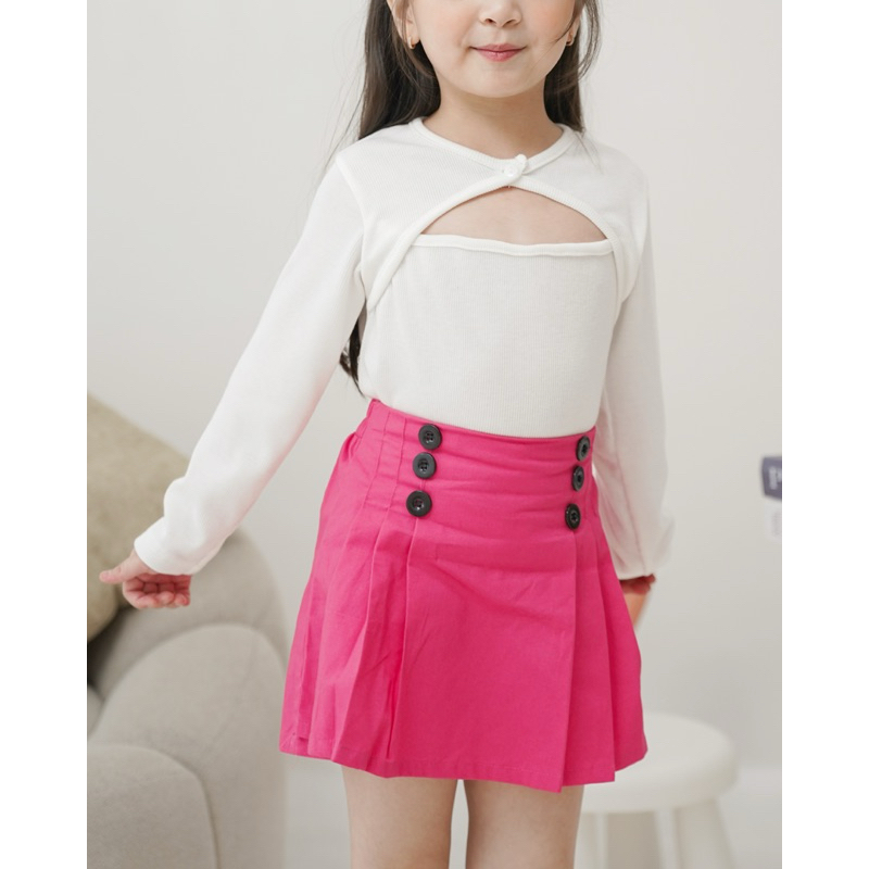 CELVEkids - Skort Pants Deborah rok celana Anak Perempuan Korean style Bahan Katun twill usia 1-6th