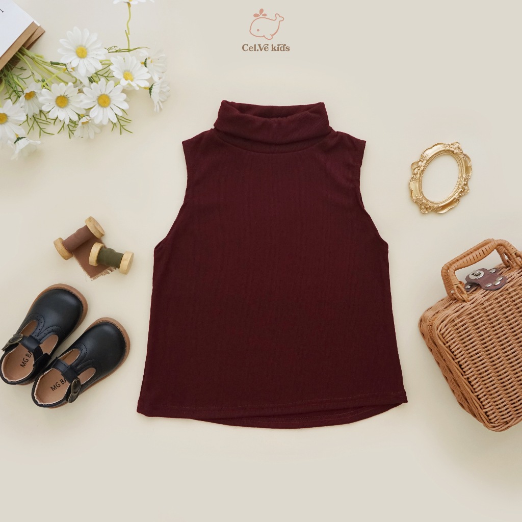 CELVEkids - Top Amber Atasan blouse Anak Perempuan Korean style Bahan knit usia 1-6th