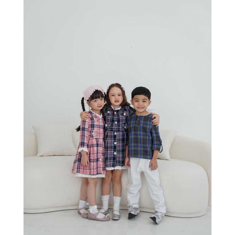 CELVEkids - Top Justine Atasan Anak laki laki Korean style Bahan Flanel usia 1-6th