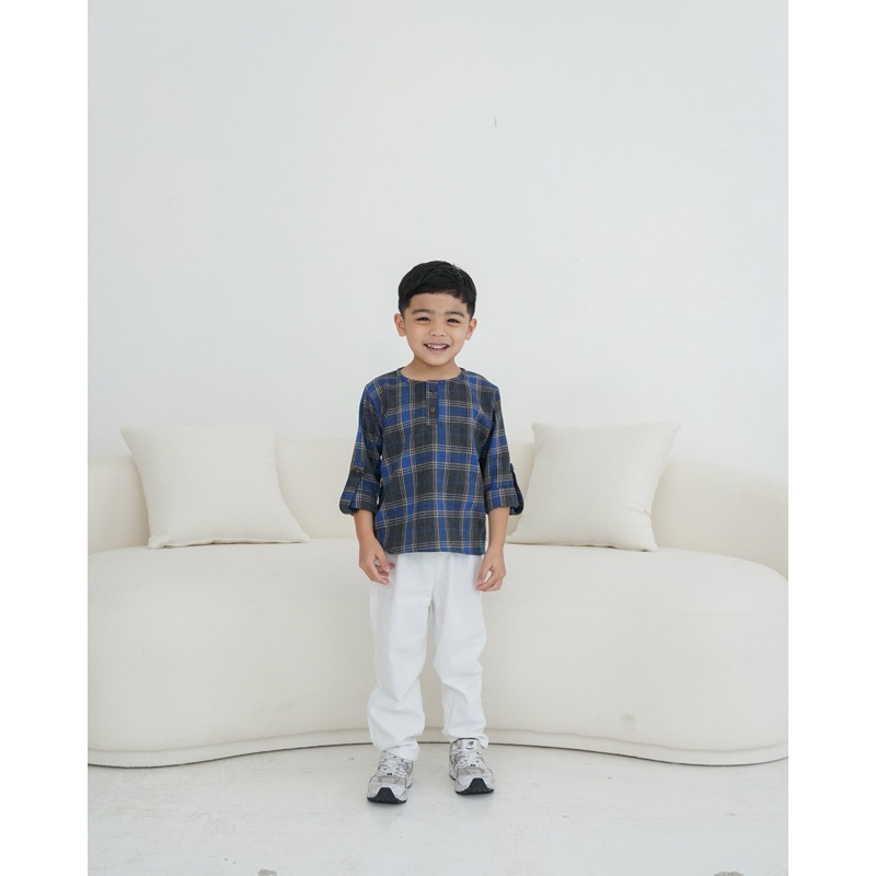 CELVEkids - Top Justine Atasan Anak laki laki Korean style Bahan Flanel usia 1-6th