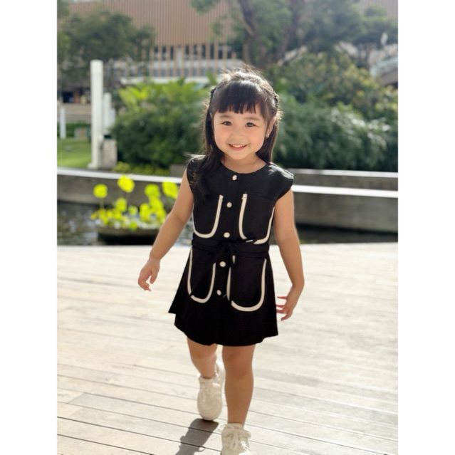CELVEkids - Stelan Jeslyn Set Baju rok celana Anak Perempuan Korean style semiwool usia 1-8th