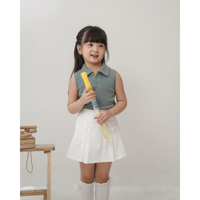 CELVEkids - Skort Pants Aurora rok celana Anak Perempuan Korean style Bahan Katun twill usia 1-6th