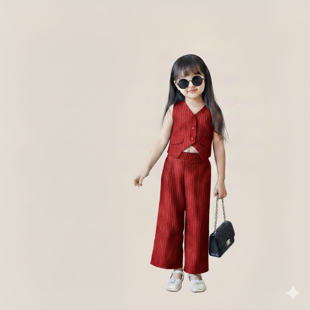 CELVI kids -Stelan Valentina Set Baju celana Anak Perempuan Korean style semiwool usia 2-12th Termurah Valentina Set Korean Style ||  Valentina Set Anak Perempuan Semiwool celvekids