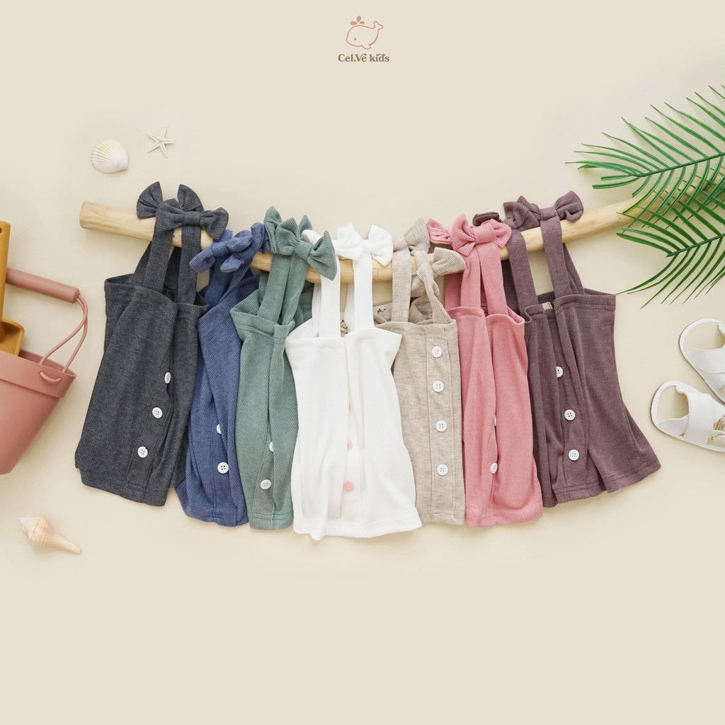 CELVEkids - Top Jennie Atasan One Shoulder Anak Perempuan Korean style Bahan knit usia 1-6th+