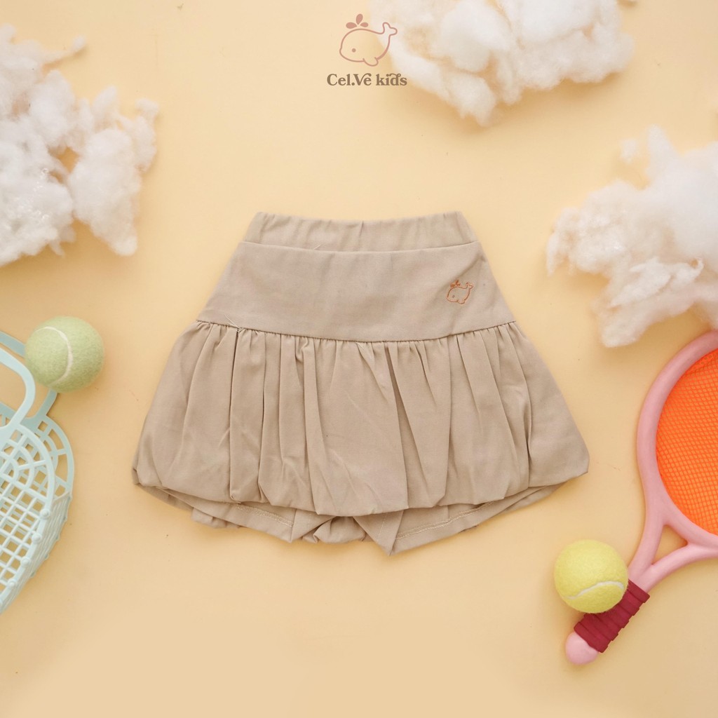 Celvekids - Skort Pants Zoya Rok Celana Anak Perempuan Korean Style Bahan Chinos Usia 1-8th