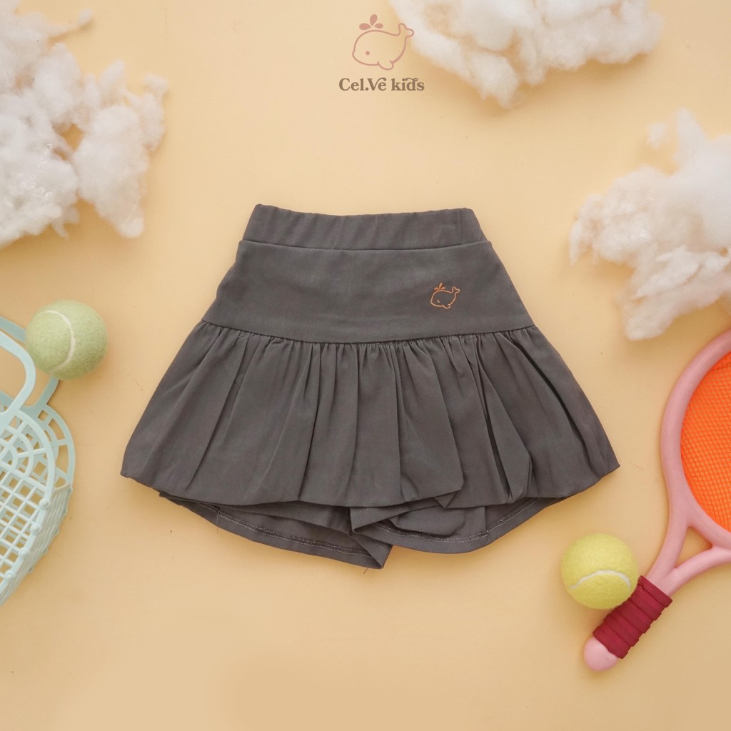 Celvekids - Skort Pants Zoya Rok Celana Anak Perempuan Korean Style Bahan Chinos Usia 1-8th