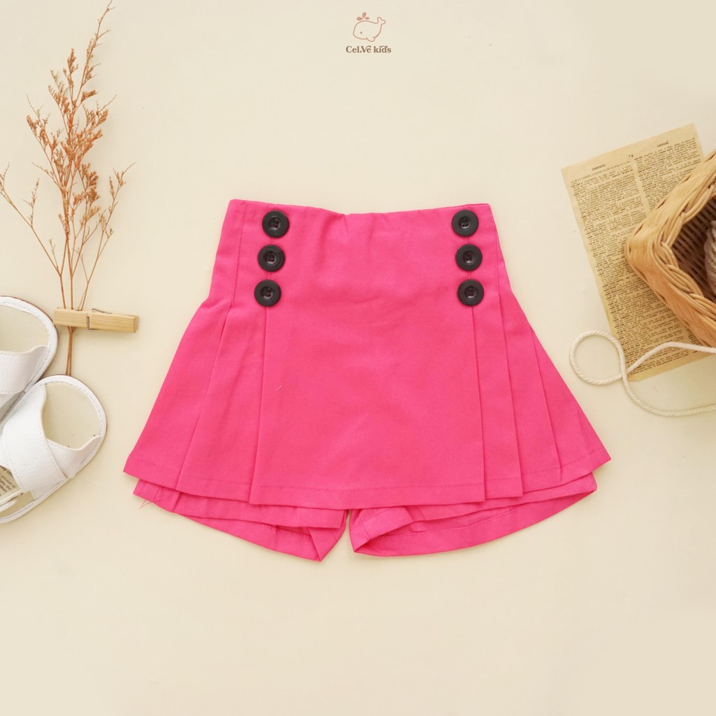 CELVEkids - Skort Pants Deborah rok celana Anak Perempuan Korean style Bahan Katun twill usia 1-6th