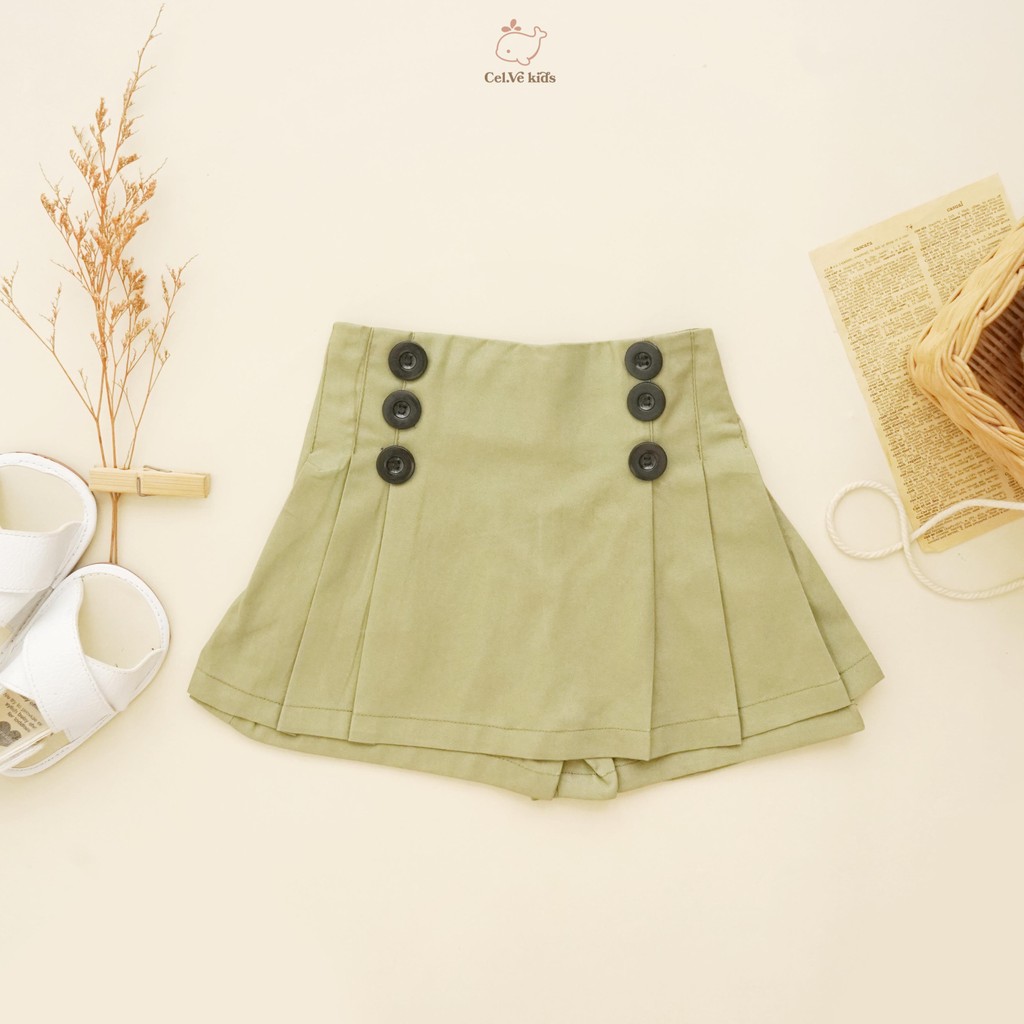 CELVEkids - Skort Pants Deborah rok celana Anak Perempuan Korean style Bahan Katun twill usia 1-6th