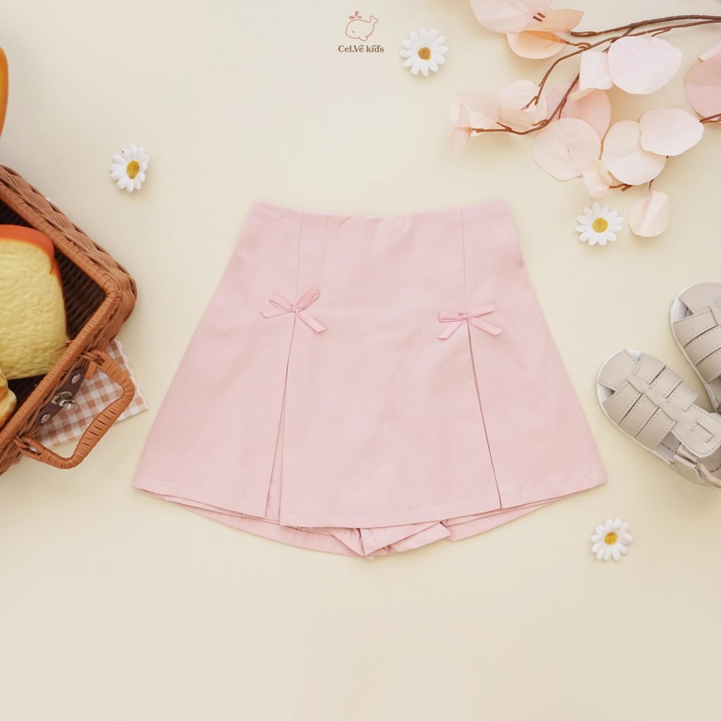 CELVEkids - Skort Pants Aurora rok celana Anak Perempuan Korean style Bahan Katun twill usia 1-6th