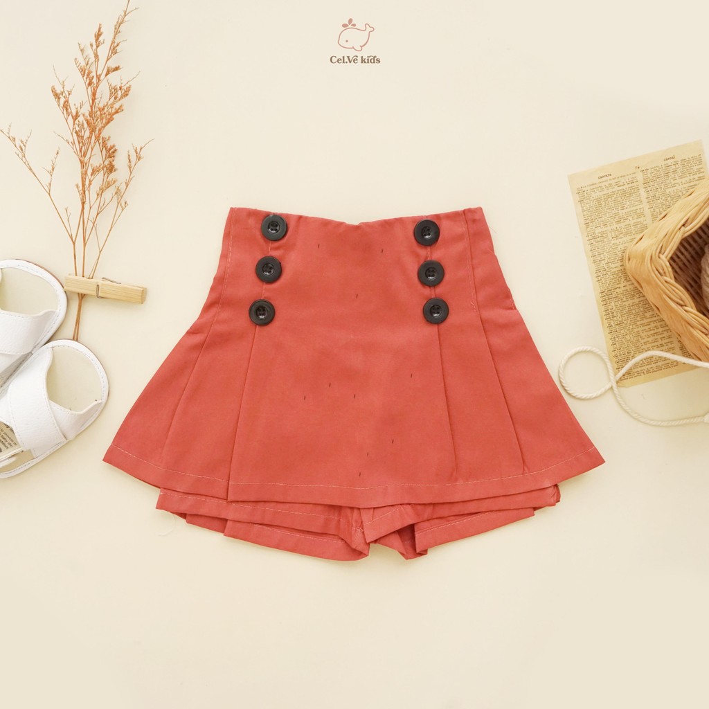 CELVEkids - Skort Pants Deborah rok celana Anak Perempuan Korean style Bahan Katun twill usia 1-6th