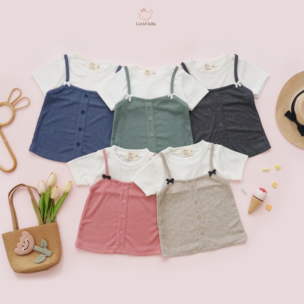 CELVEkids - Top Kate Atasan Anak Perempuan Korean style Bahan knit usia 1-6th+