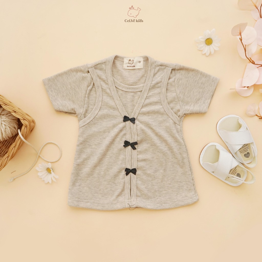 CELVEkids - Top Gwen Atasan Anak Perempuan Korean style Bahan knit usia 1-6th+