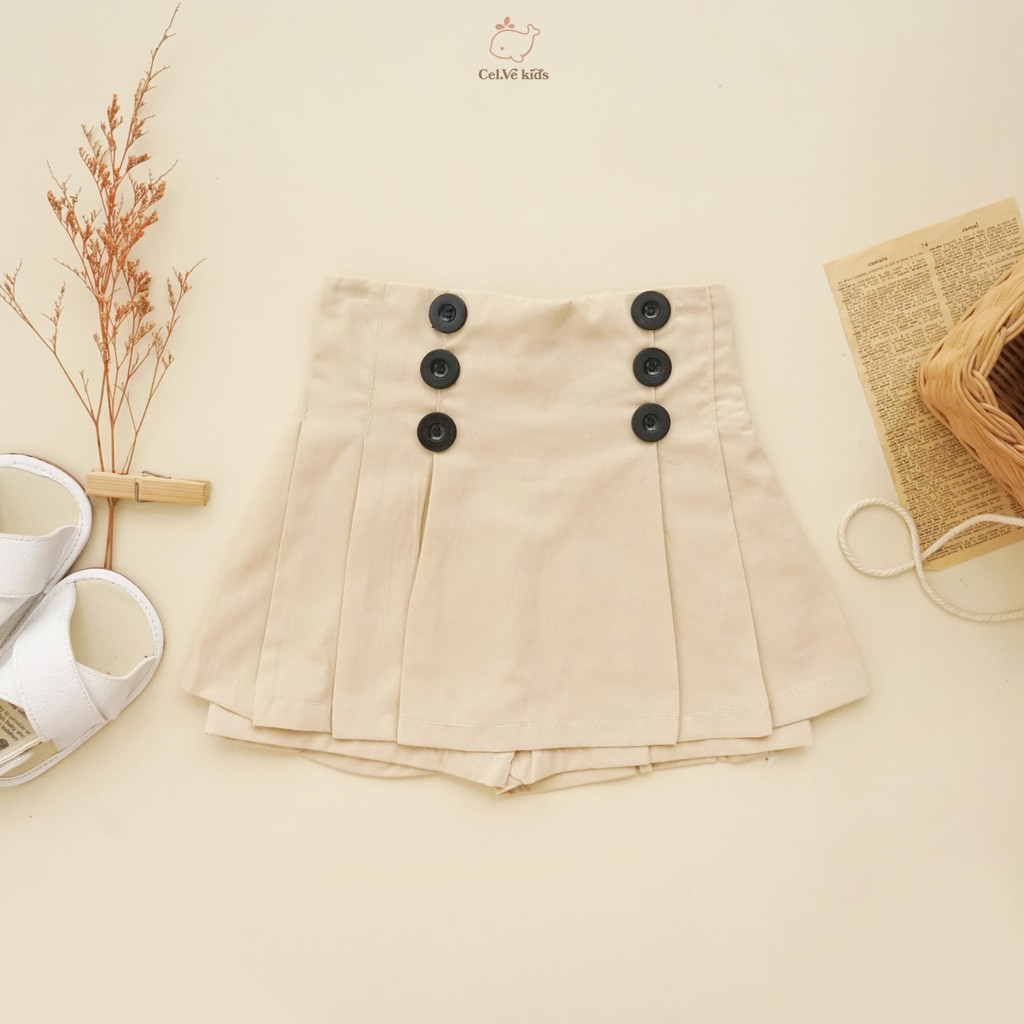 CELVEkids - Skort Pants Deborah rok celana Anak Perempuan Korean style Bahan Katun twill usia 1-6th