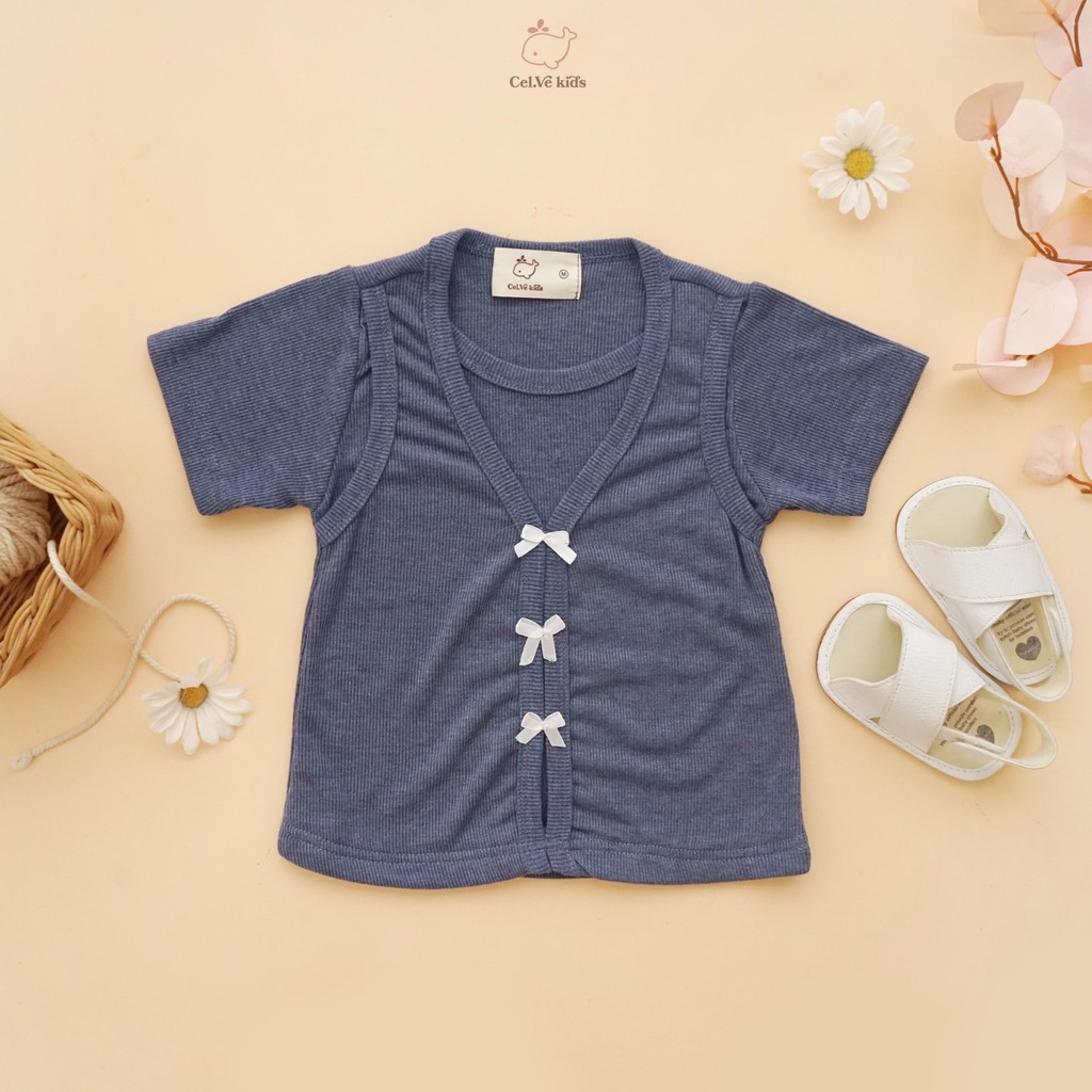 CELVEkids - Top Gwen Atasan Anak Perempuan Korean style Bahan knit usia 1-6th+