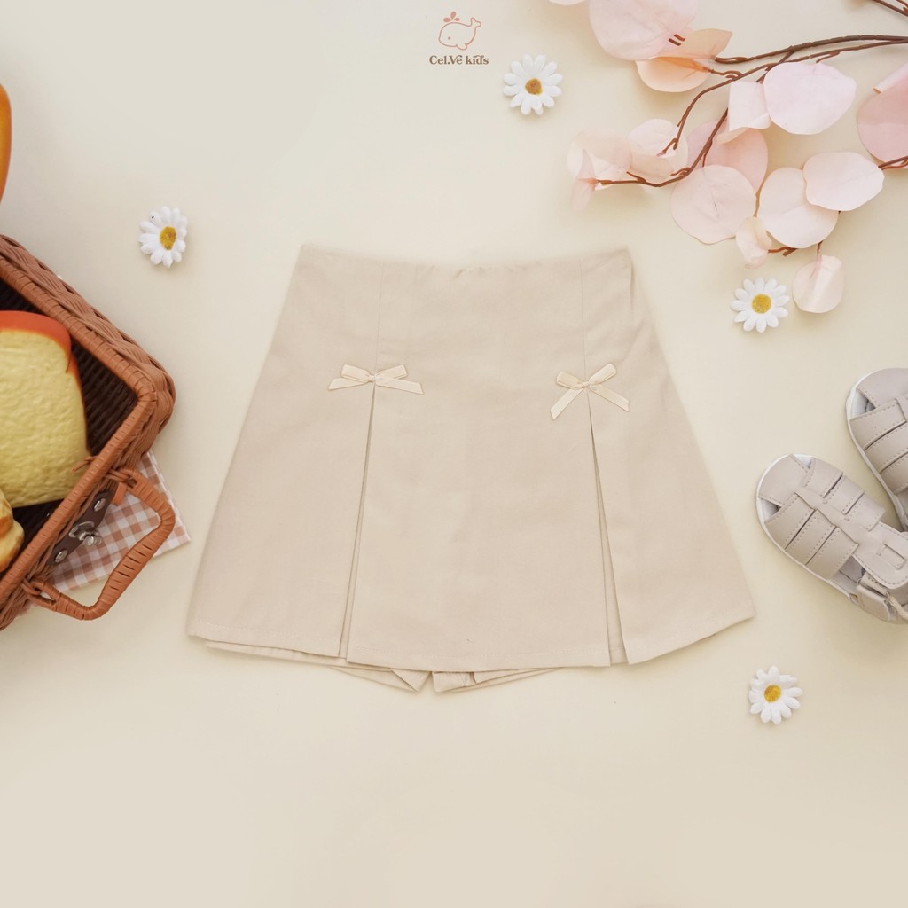 CELVEkids - Skort Pants Aurora rok celana Anak Perempuan Korean style Bahan Katun twill usia 1-6th