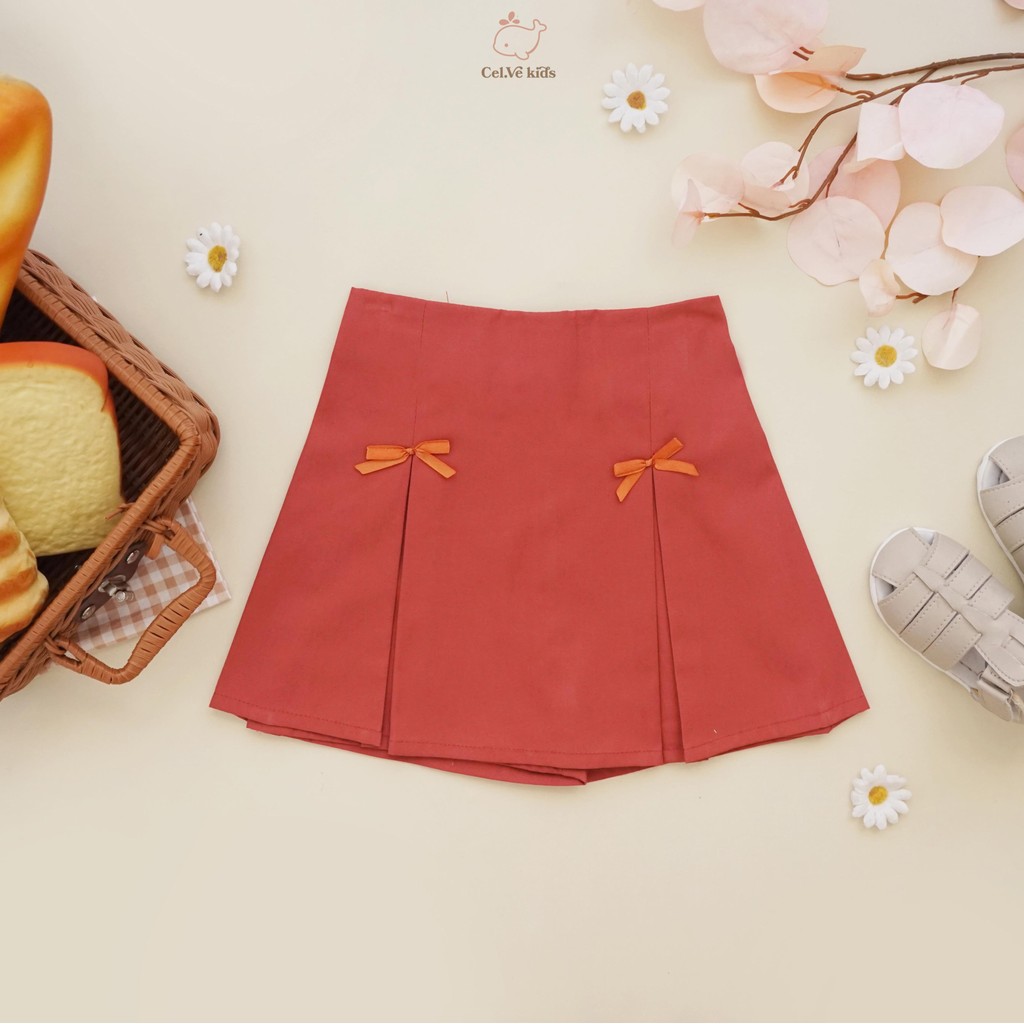 CELVEkids - Skort Pants Aurora rok celana Anak Perempuan Korean style Bahan Katun twill usia 1-6th