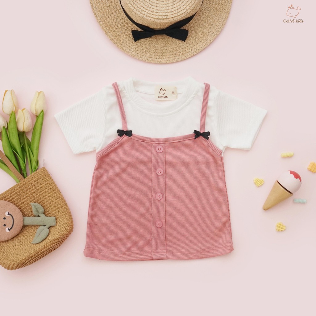 CELVEkids - Top Kate Atasan Anak Perempuan Korean style Bahan knit usia 1-6th+