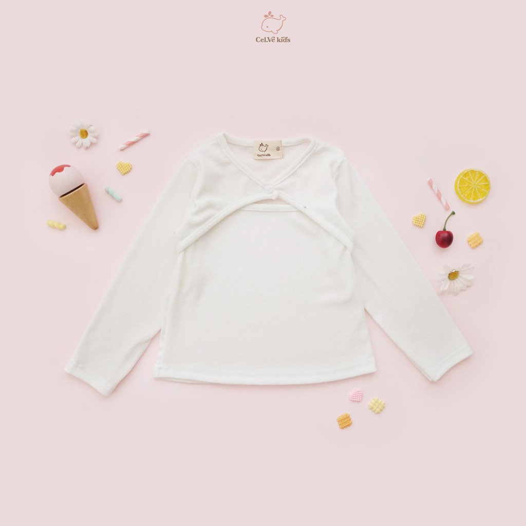 CELVEkids - Top YOLANDA Atasan Anak Perempuan Korean style Bahan knit usia 1-6th+
