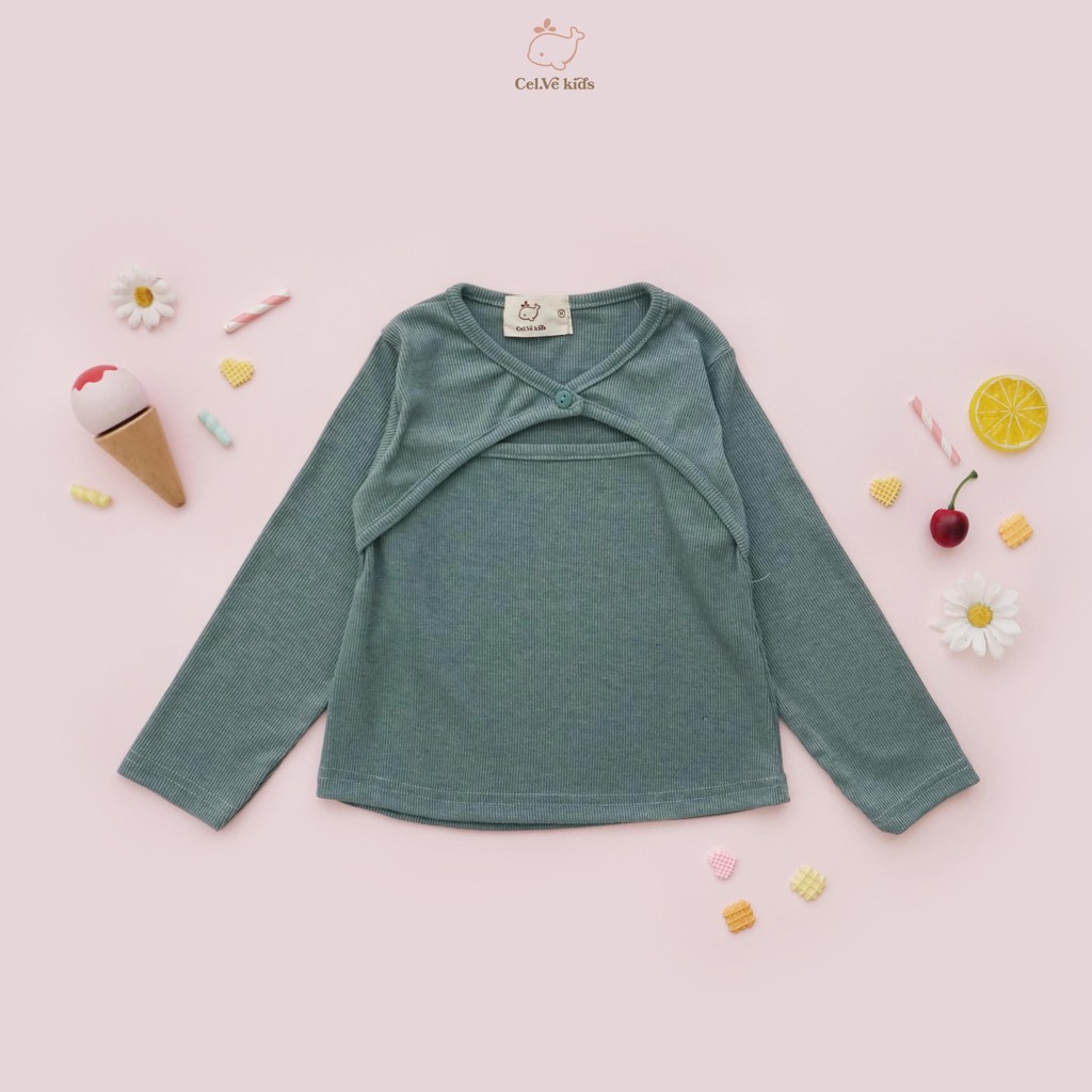 CELVEkids - Top YOLANDA Atasan Anak Perempuan Korean style Bahan knit usia 1-6th+