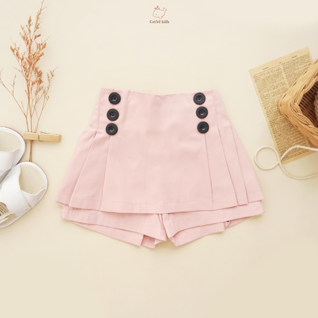CELVEkids - Skort Pants Deborah rok celana Anak Perempuan Korean style Bahan Katun twill usia 1-6th