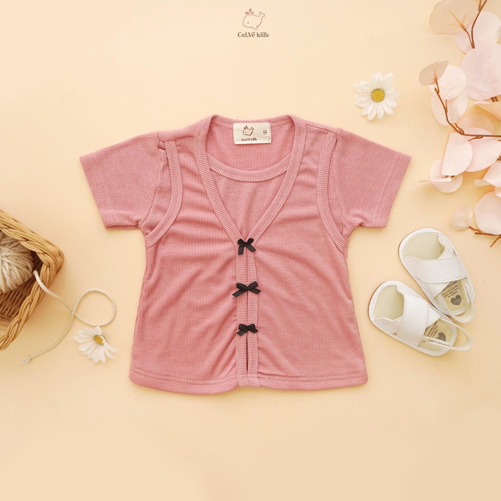 CELVEkids - Top Gwen Atasan Anak Perempuan Korean style Bahan knit usia 1-6th+