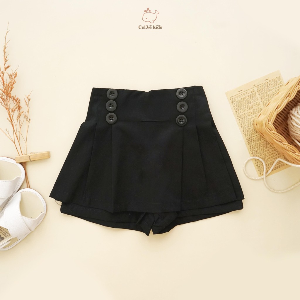 CELVEkids - Skort Pants Deborah rok celana Anak Perempuan Korean style Bahan Katun twill usia 1-6th