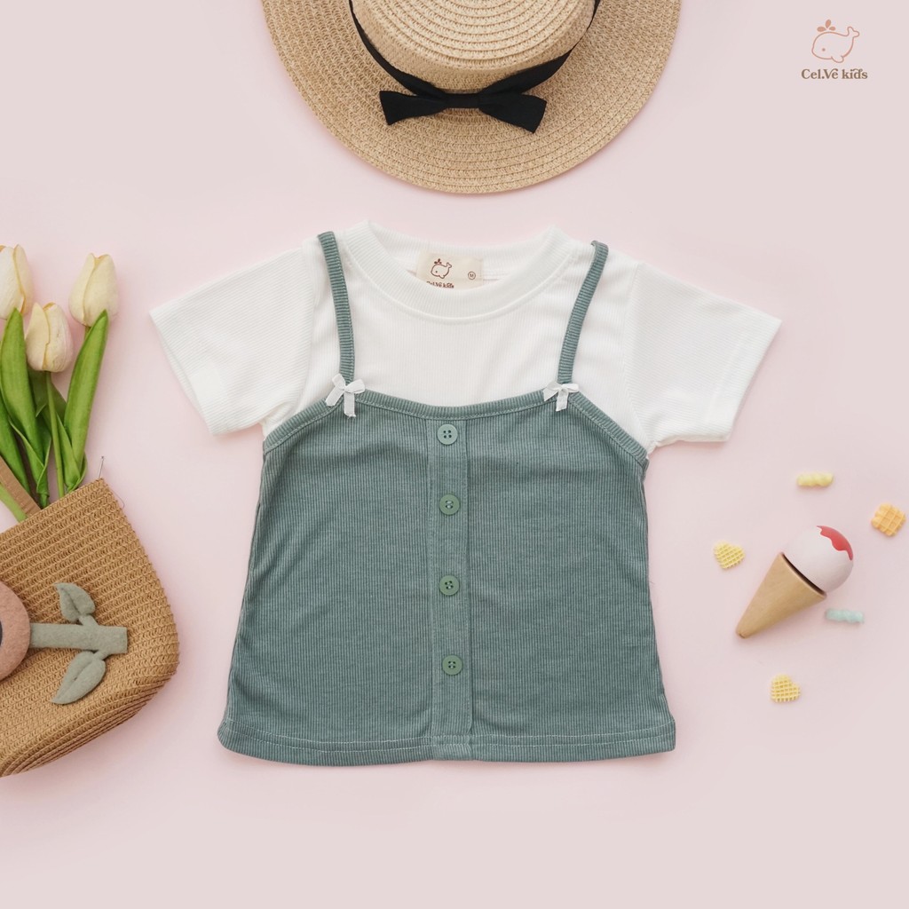 CELVEkids - Top Kate Atasan Anak Perempuan Korean style Bahan knit usia 1-6th+