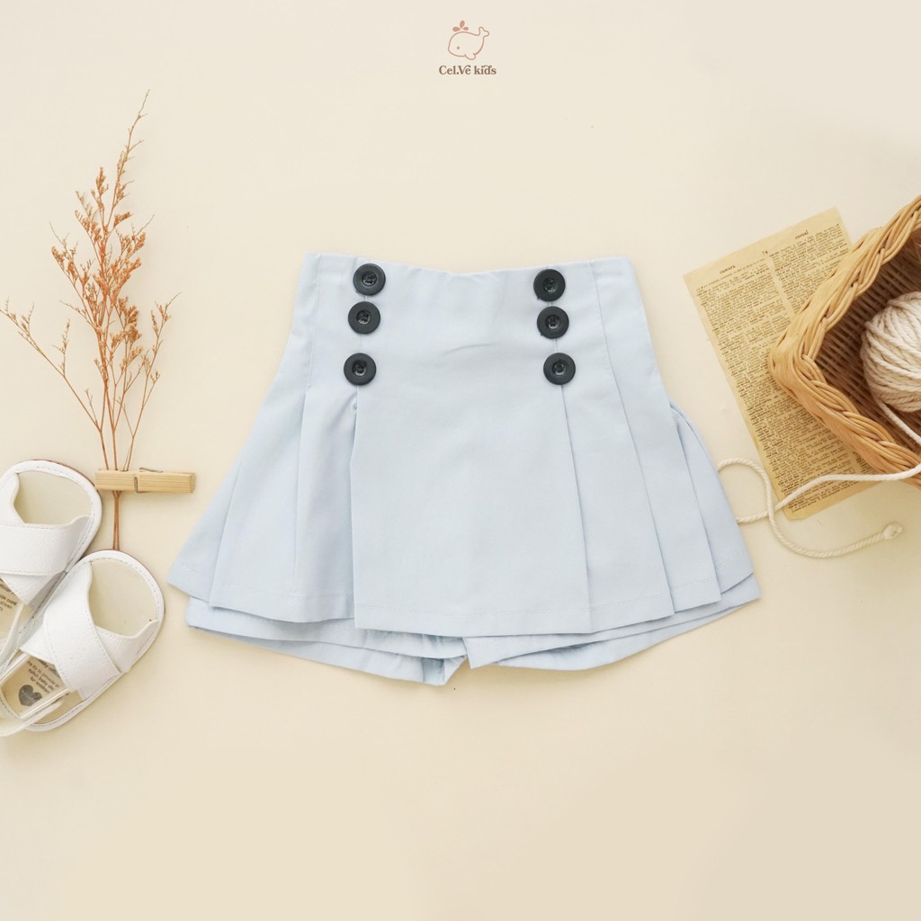 CELVEkids - Skort Pants Deborah rok celana Anak Perempuan Korean style Bahan Katun twill usia 1-6th
