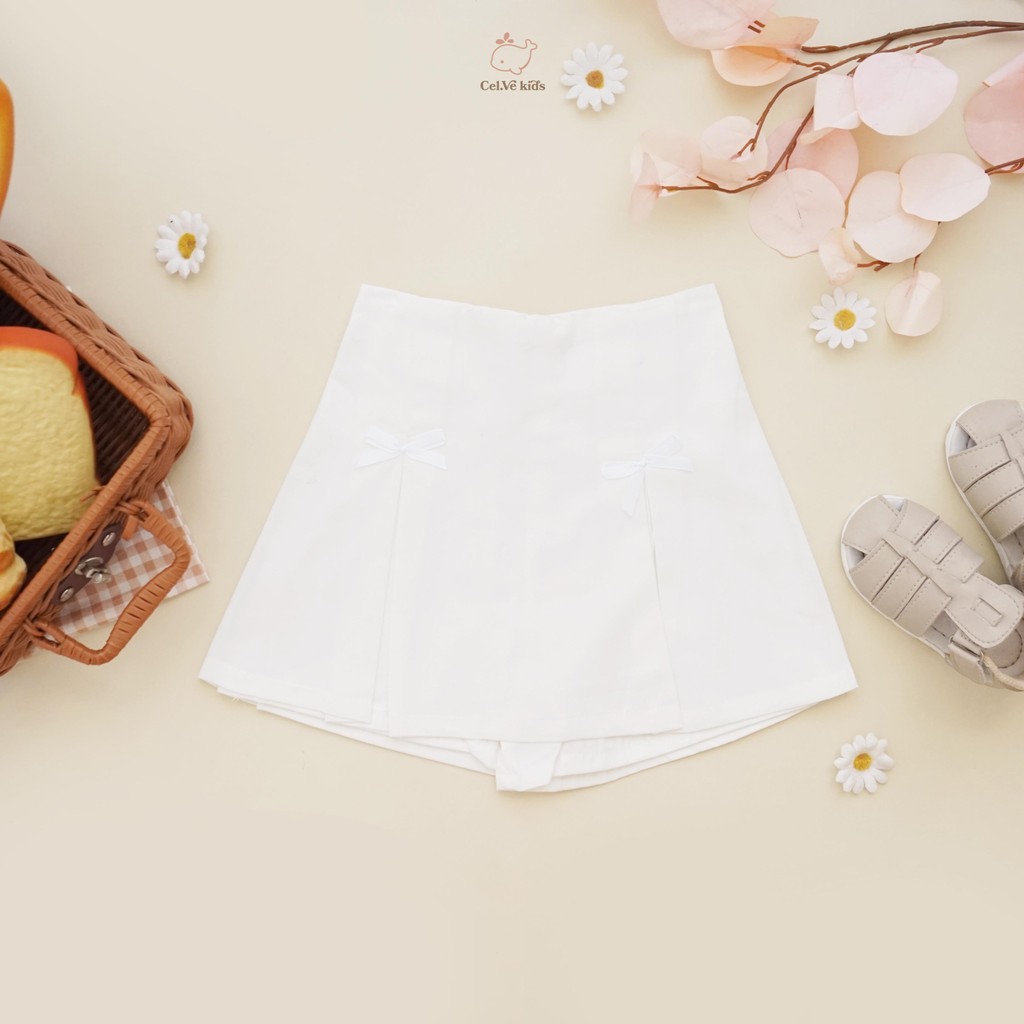 CELVEkids - Skort Pants Aurora rok celana Anak Perempuan Korean style Bahan Katun twill usia 1-6th