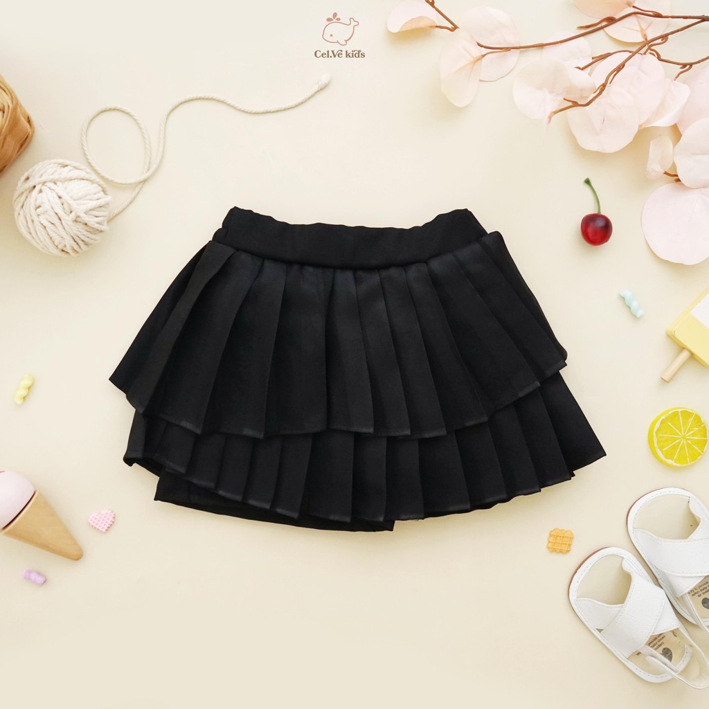CELVEkids - Skort Pants Juliette rok celana Anak Perempuan Korean style Bahan Katun twill usia 1-8th