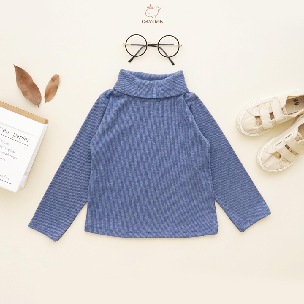 Celvekids - Top Paulina Atasan Blouse Anak Perempuan Korean Style Bahan Knit Viscose Usia 1-8th