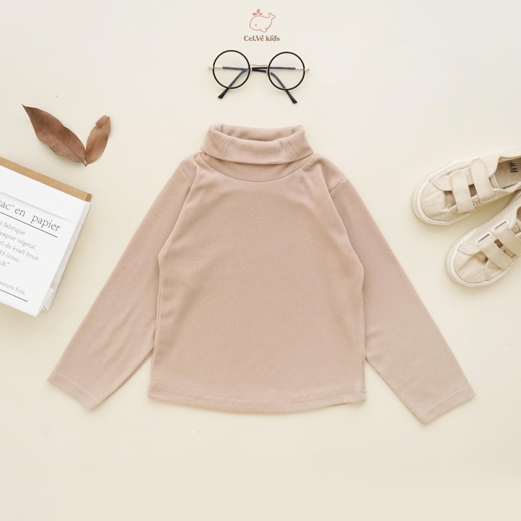 Celvekids - Top Paulina Atasan Blouse Anak Perempuan Korean Style Bahan Knit Viscose Usia 1-8th
