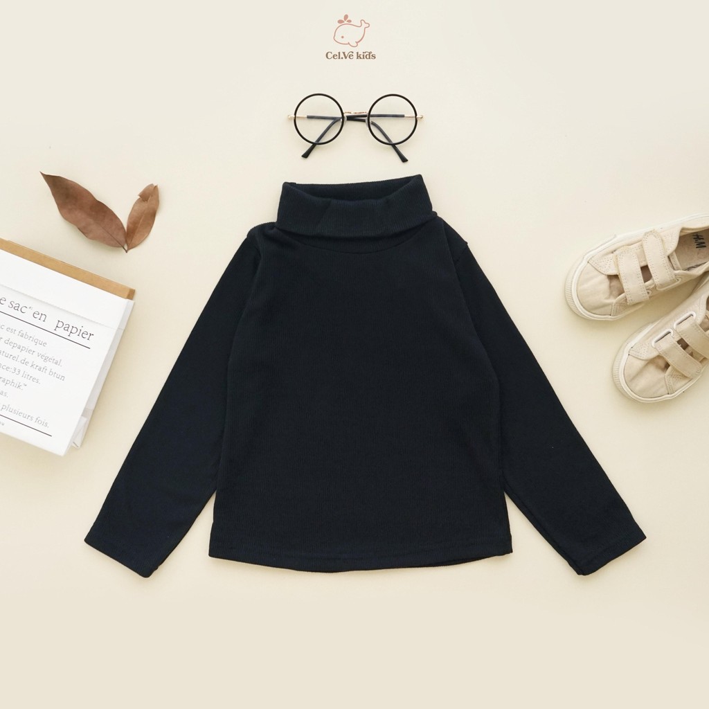 Celvekids - Top Paulina Atasan Blouse Anak Perempuan Korean Style Bahan Knit Viscose Usia 1-8th